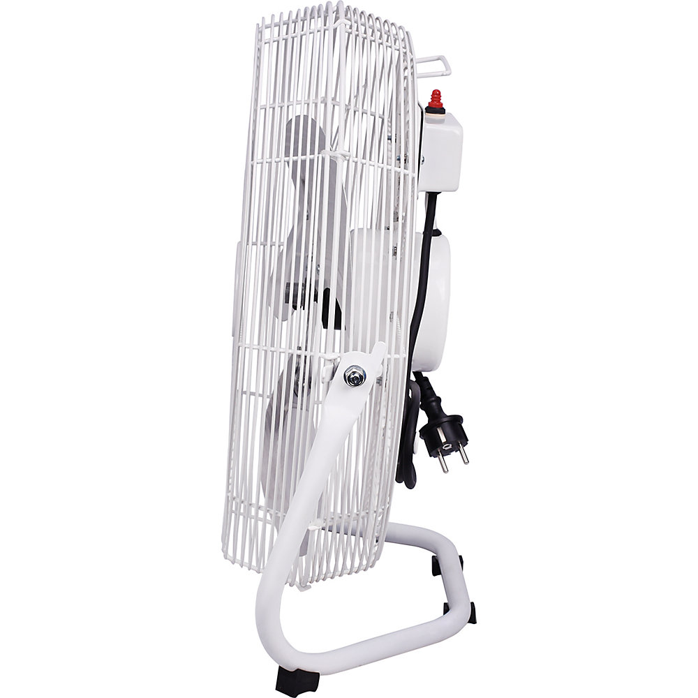 kaiserkraft Bodenventilator IP44, mit Tragegriff, weiß 2