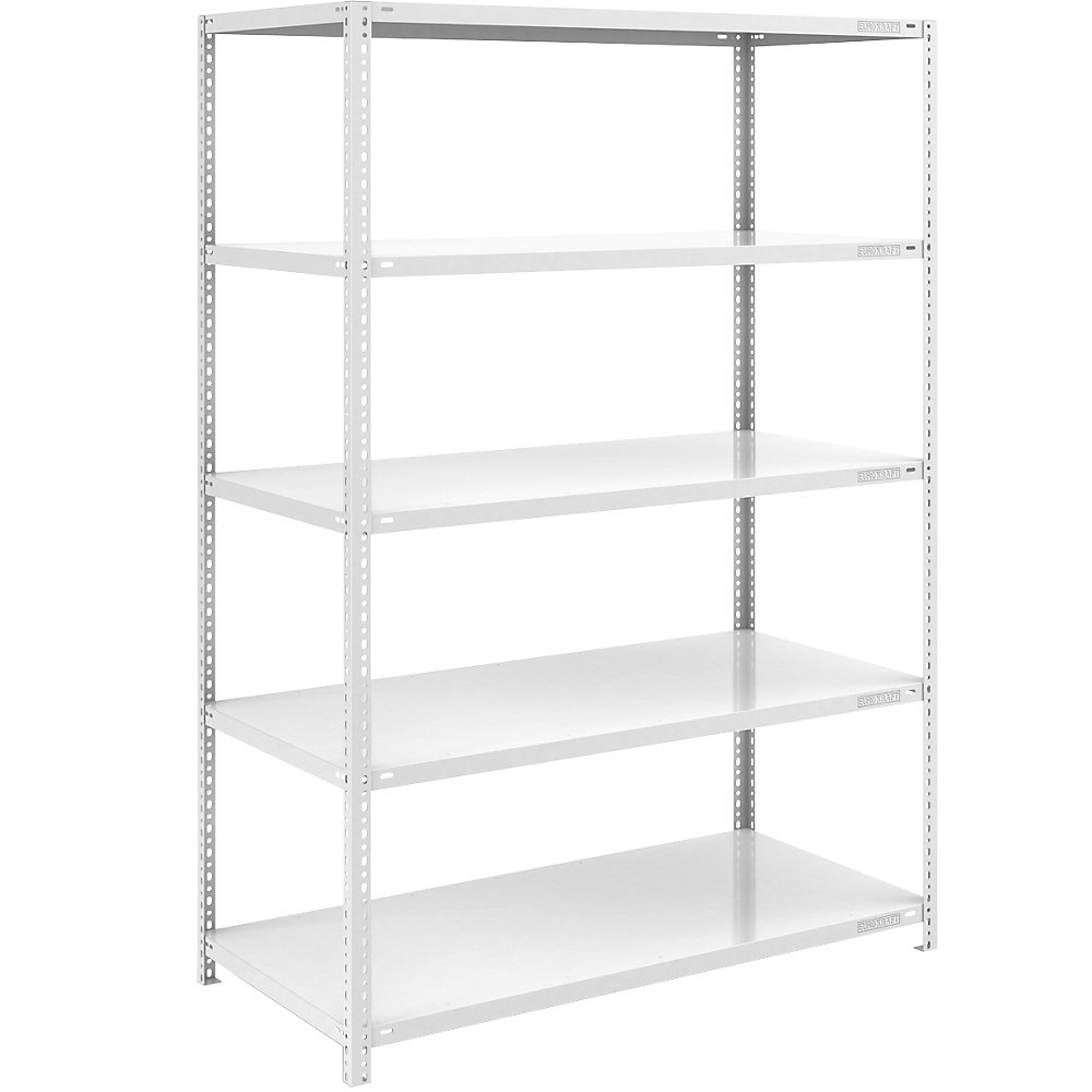 Rayonnage à boulonner plastifié, version légère