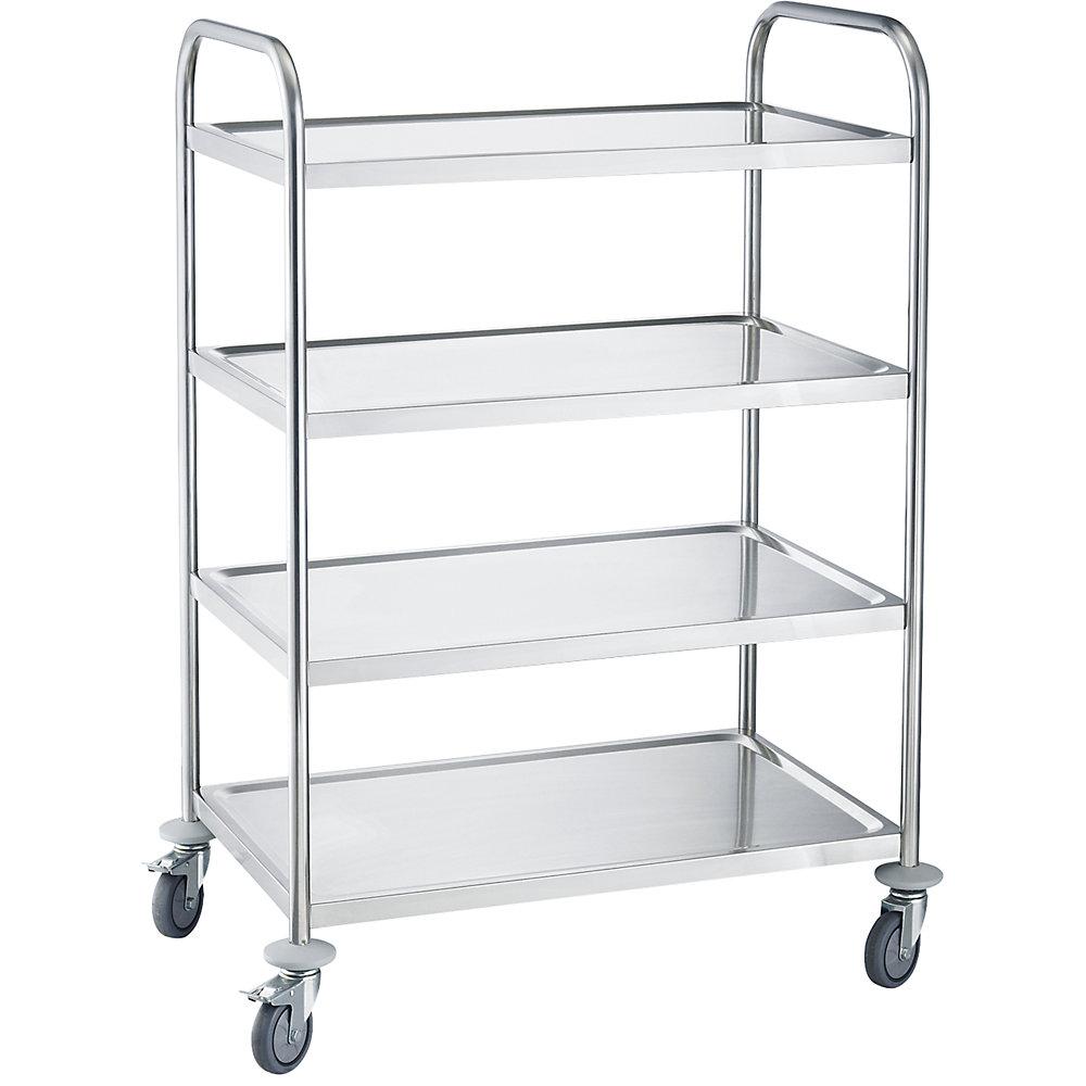 Chariot de service en inox EASY