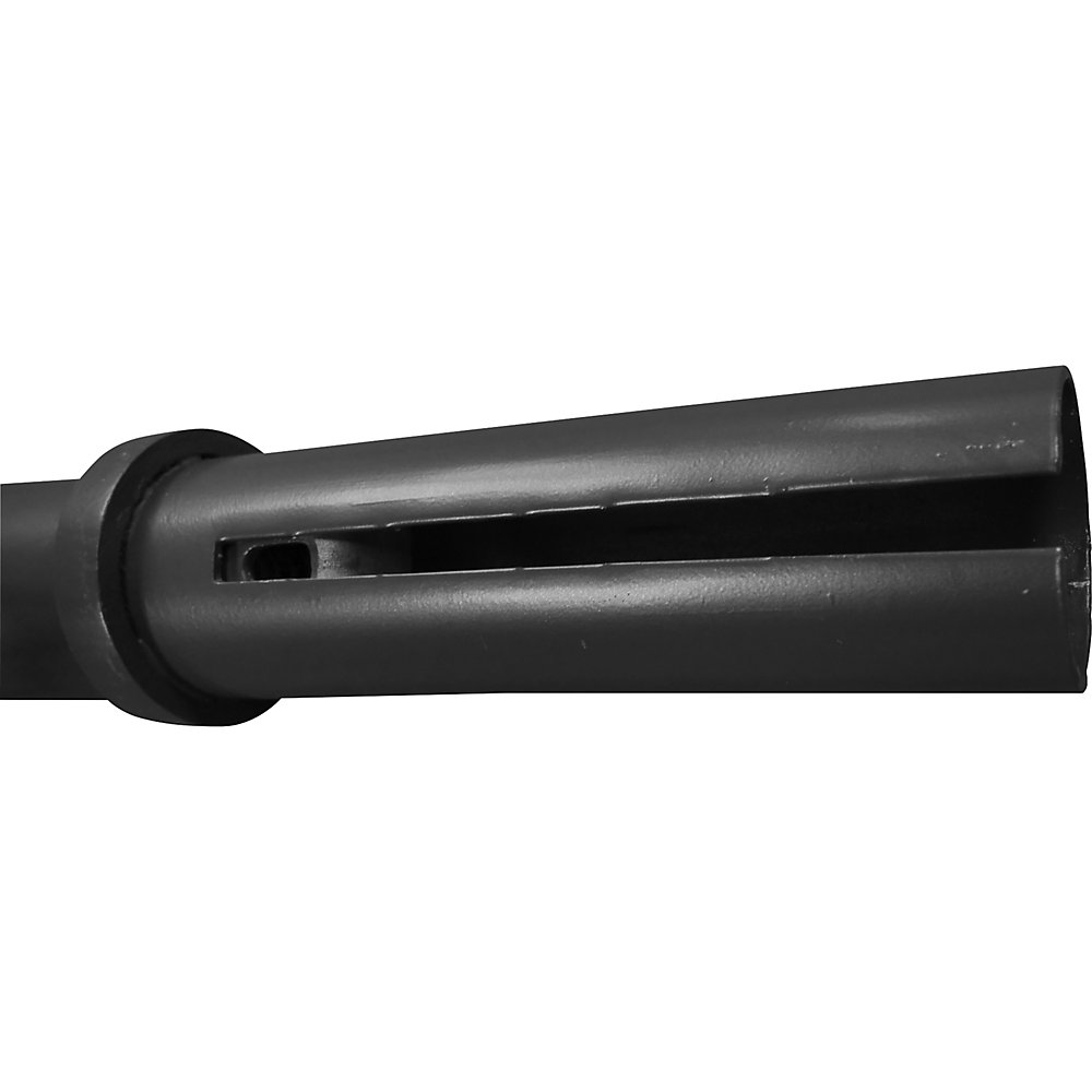 Absperrpfosten, Ø 60 mm, Eisenglimmer, herausnehmbar mit Profilzylinder, mit 2 Ösen Schake 2
