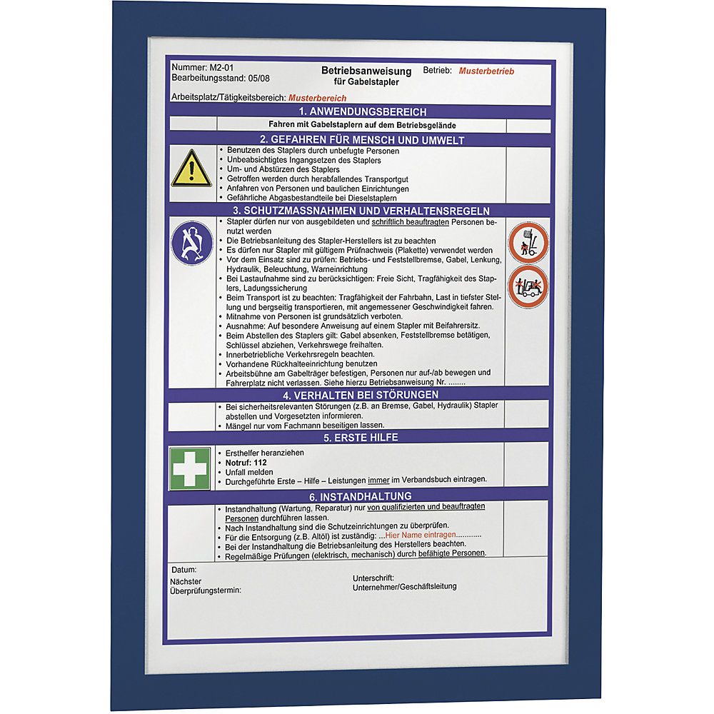 Cadre info DURAFRAME®