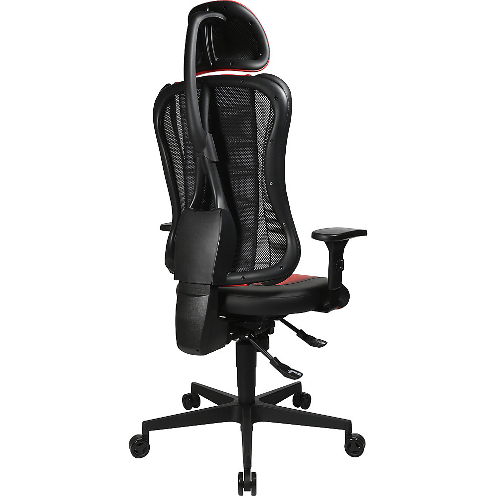 Topstar SITNESS RS Bürostuhl Schwarz/Rot 2