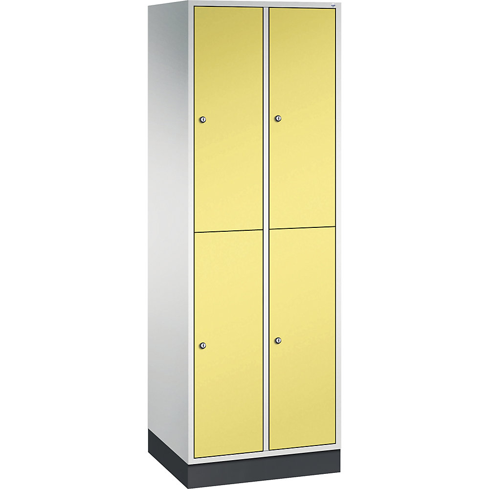 Vestiaire en acier à deux étages INTRO