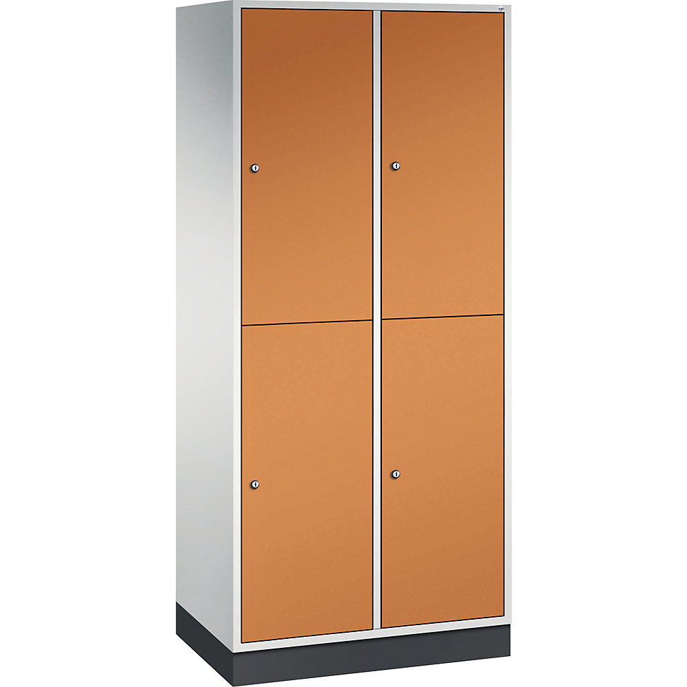 Vestiaire en acier à deux étages INTRO