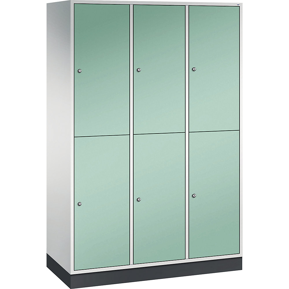 Vestiaire en acier à deux étages INTRO