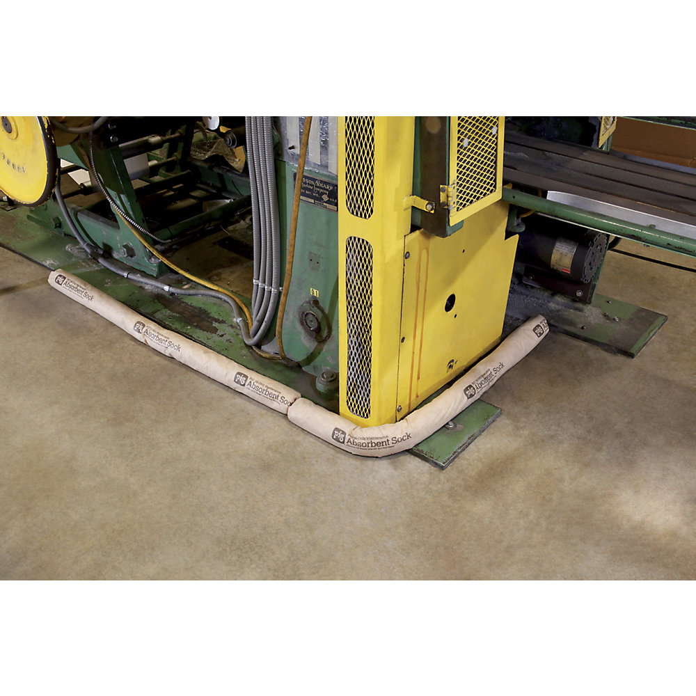 PIG Ölbindende Bindevlies-Saugstrümpfe Weiß 1220 mm 2