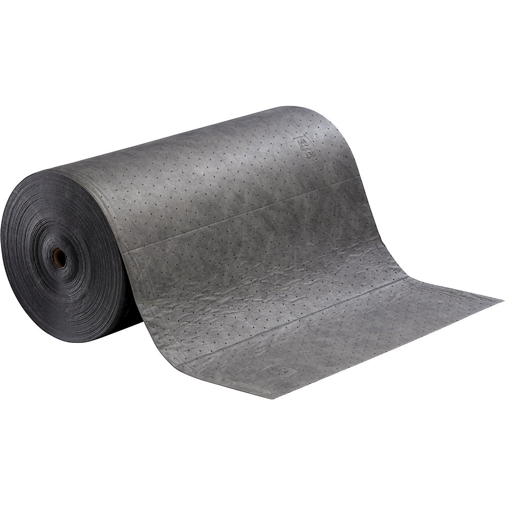 PIG Universal MAT - universal absorbent sheeting roll, length 91 m, width 760 mm, perforated in lengths of 380 mm