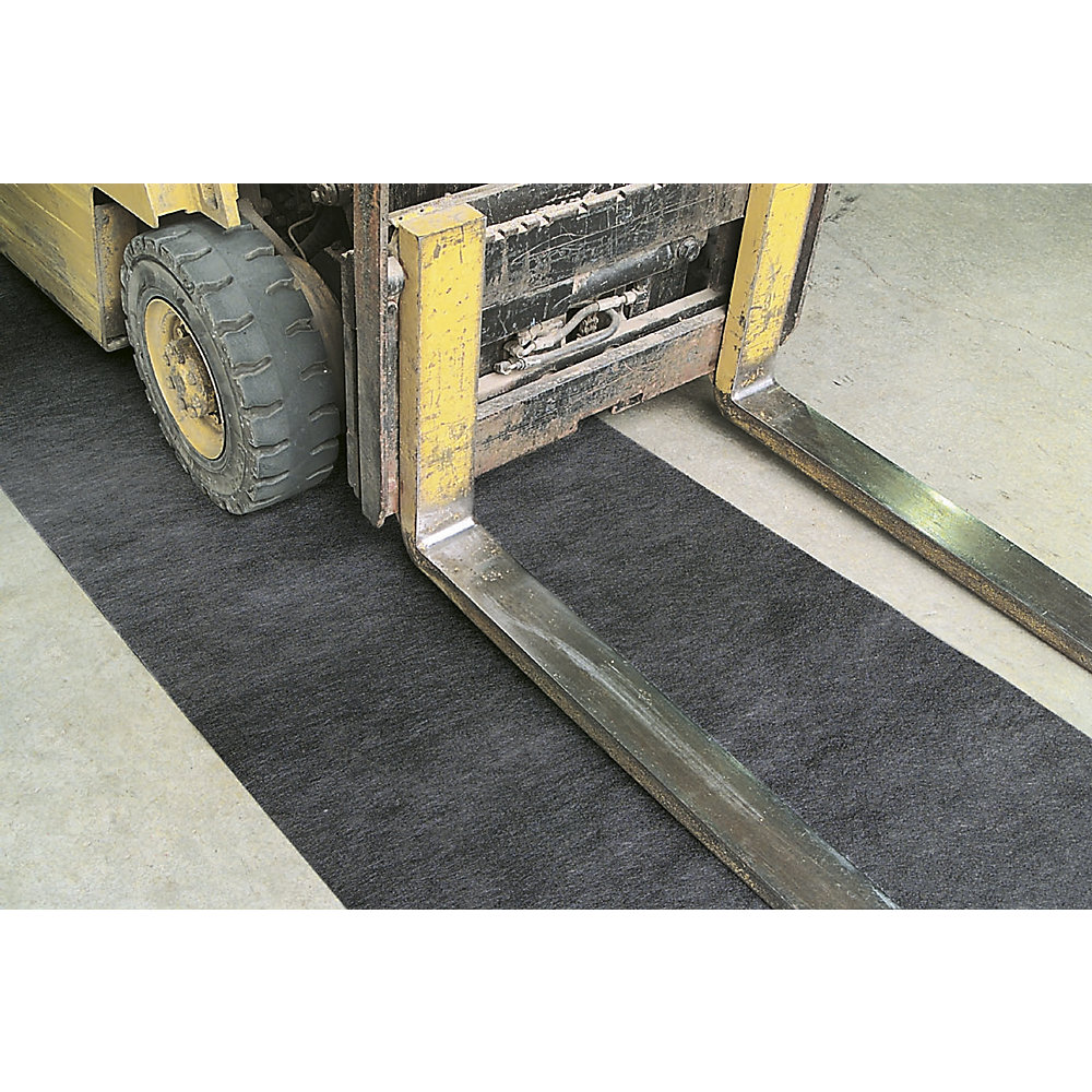 PIGG TRAFFIC MAT Bonded Nonwoven Roll Gray 91m 2