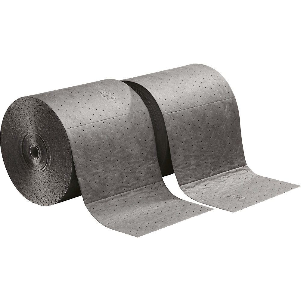 PIG Universal absorbent sheeting roll, length 61 m, pack of 2 rolls, width 380 mm