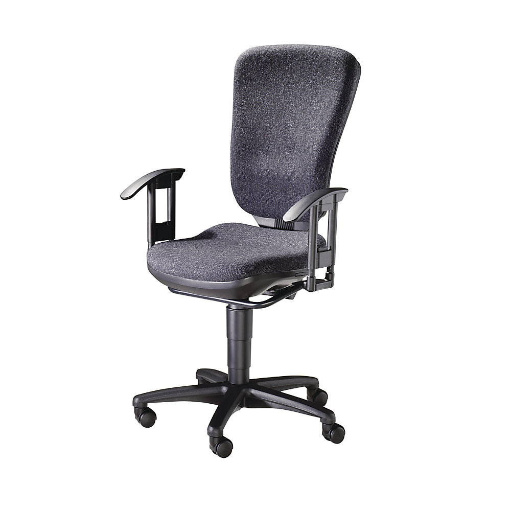 Siège de bureau, contact permanent et dossier haut