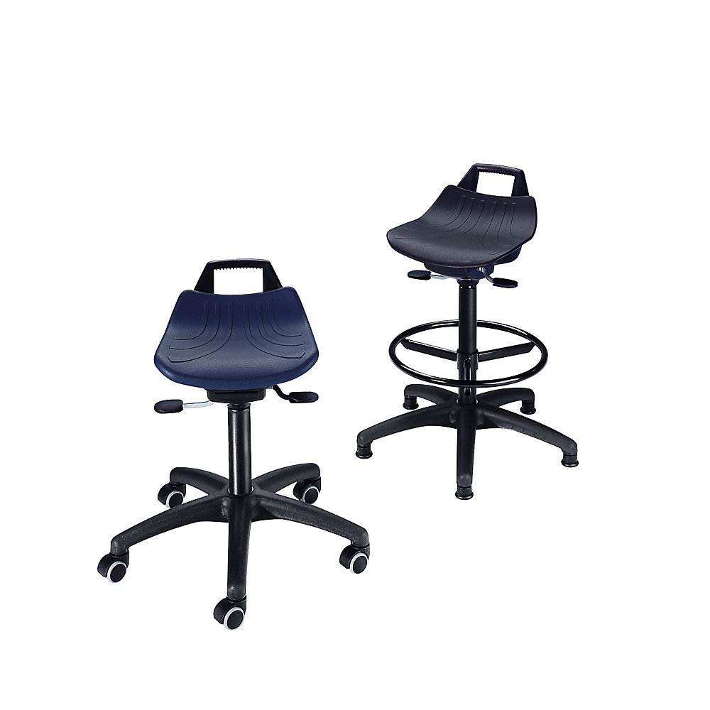 Kaiserkraft Work Stool Blue 2