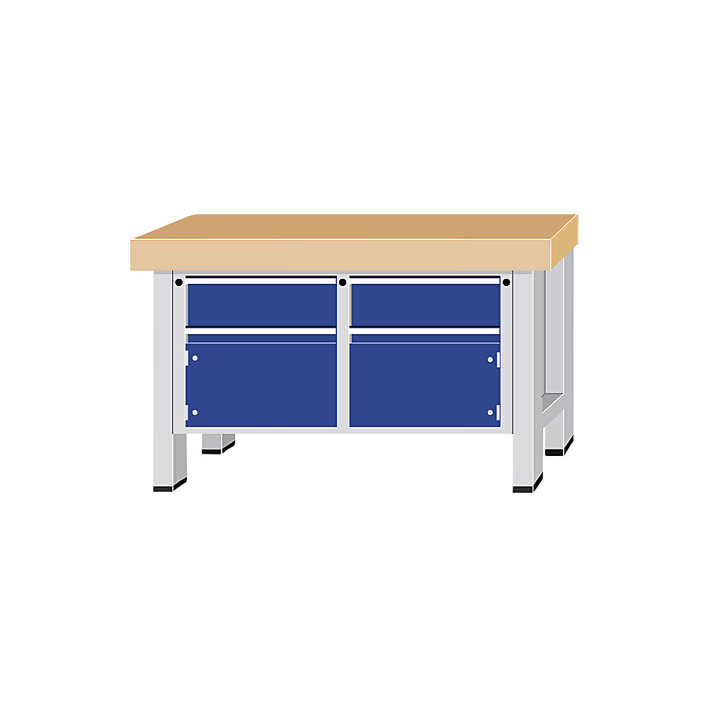 Etabli pour charges lourdes