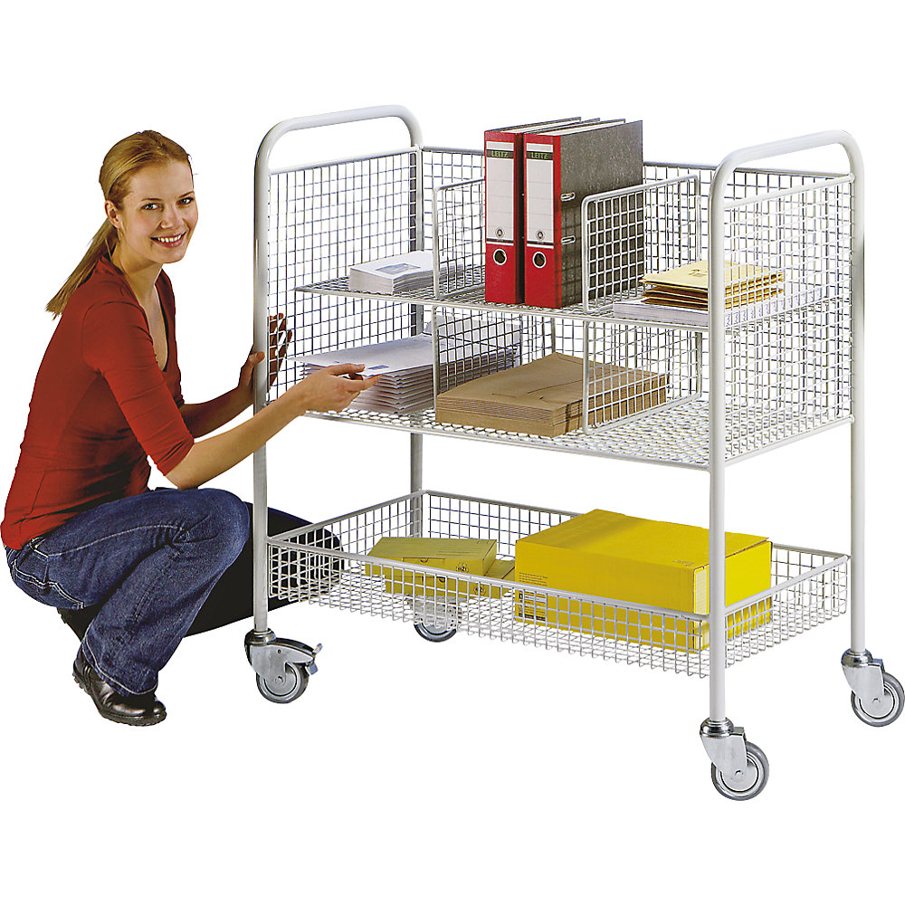 Chariot de bureau et pour courrier