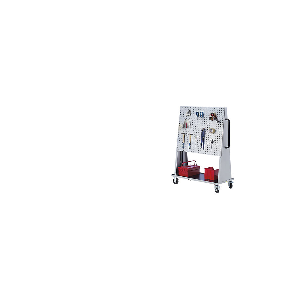Eurokraft Pro Modular Workshop Cart White Aluminum 3