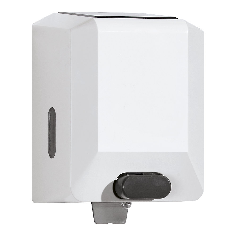 Distributeur de savon en plastique blanc