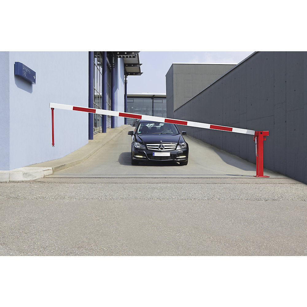 Moravia Pendulum Support Barrier Red/White 450cm 2