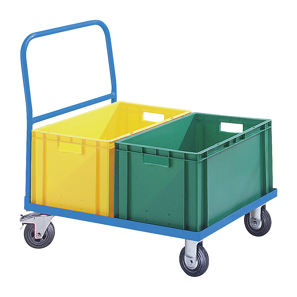 Chariot de magasin en acier