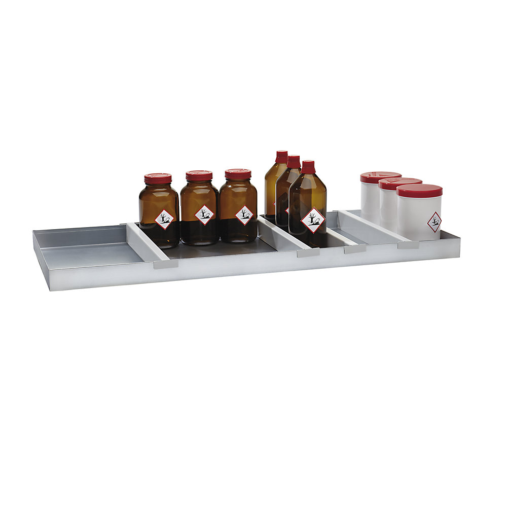 Séparateurs pour tablettes / tablettes de rétention