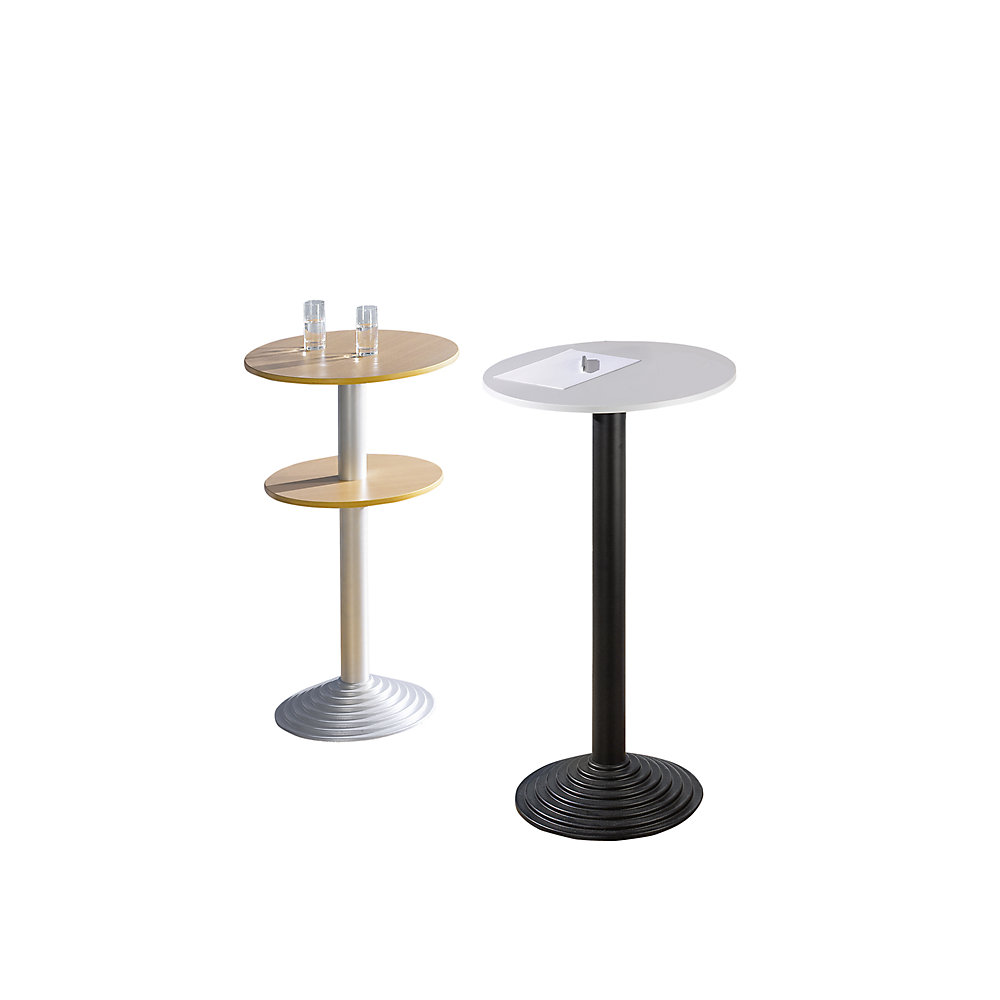 kaiserkraft Bistrotisch Beech Cast Iron Aluminum 60x110 cm 2
