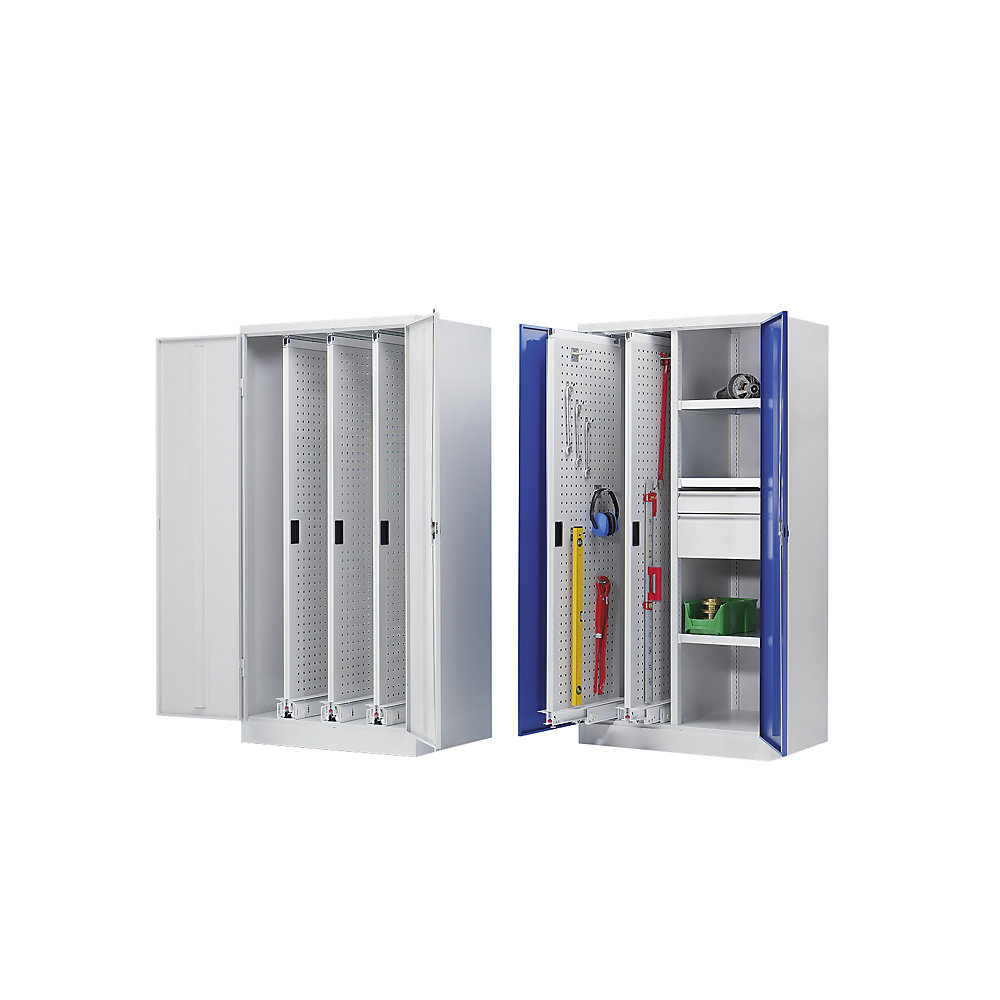 Pavoy Vertical Pull-Out Cabinet Light Gray 2
