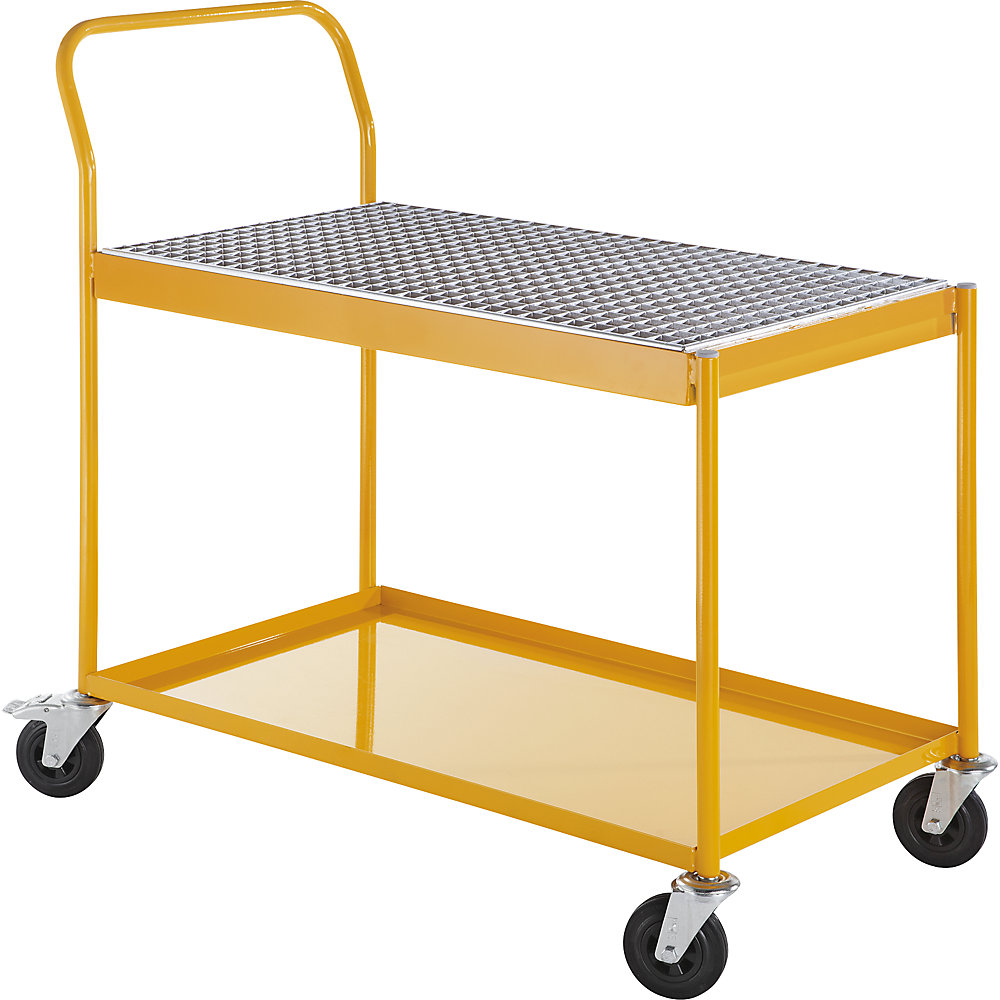 Chariot industriel à plateaux professionnel