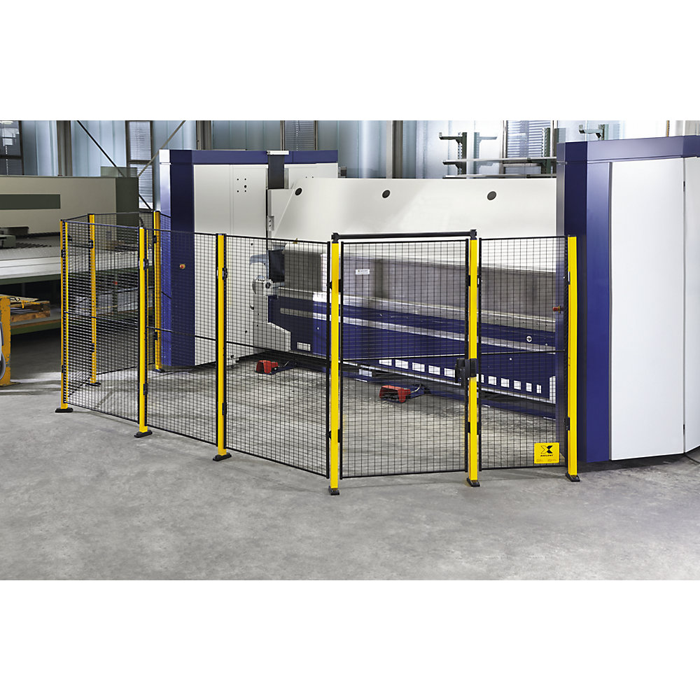 Maschinenschutzgitter X-GUARD LITE, Wandelement, Höhe 1900 mm, Breite 800 mm Axelent 2