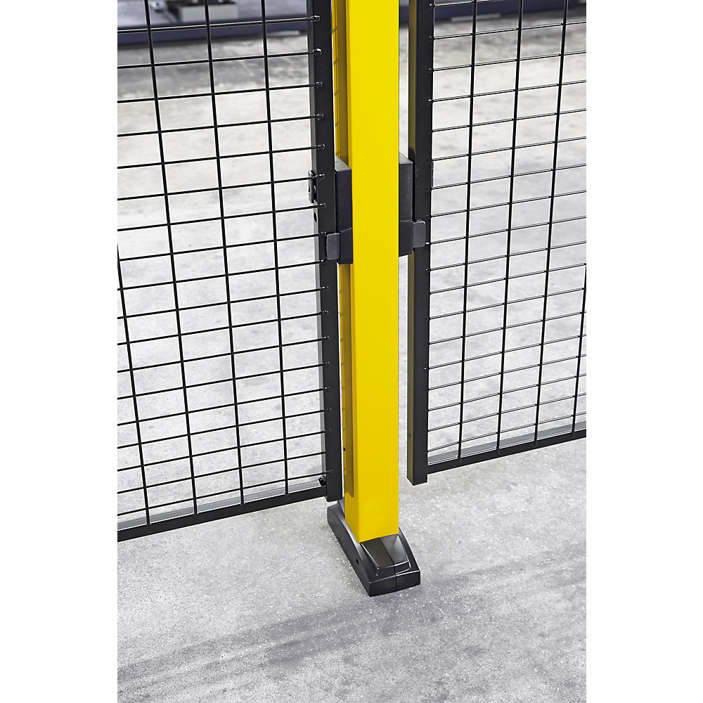 Bodenstütze X-GUARD LITE, für Maschinengitter, Höhe 2300 mm Axelent 2