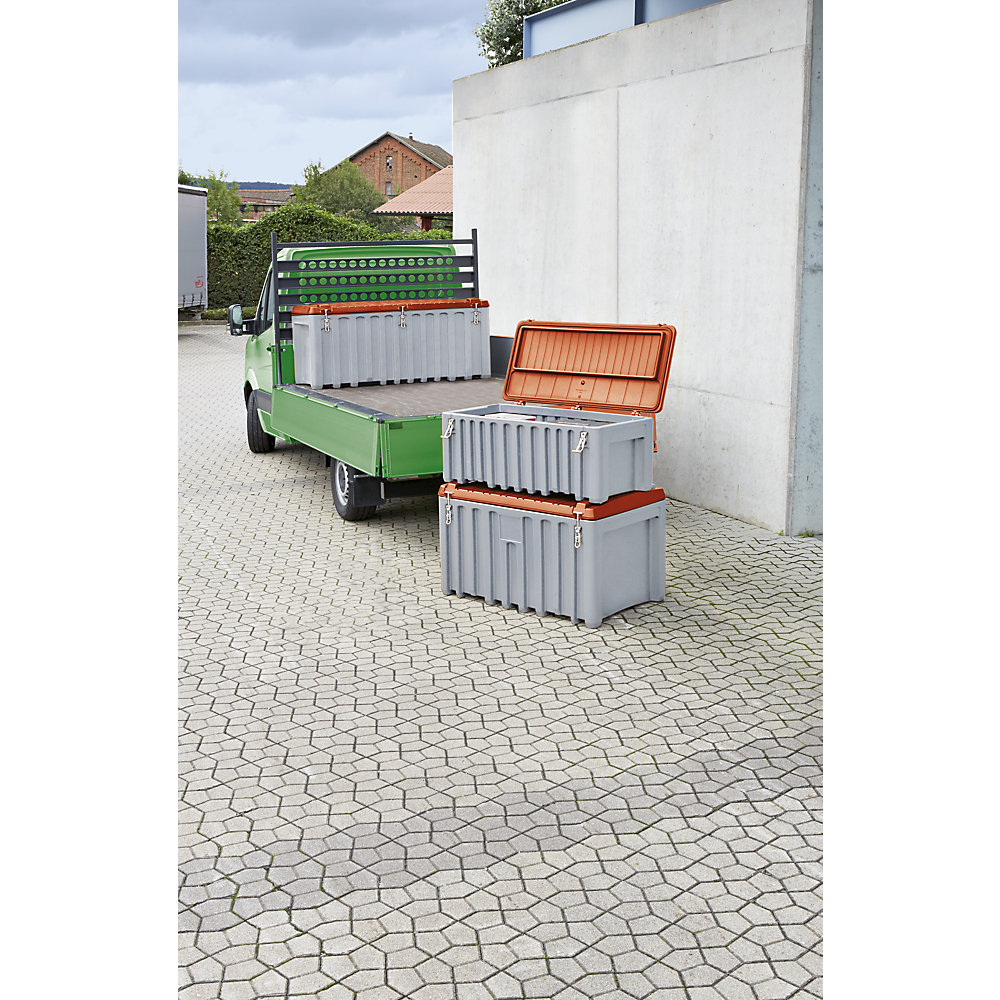 CEMO Universal Box 250 L Grey/Orange 2