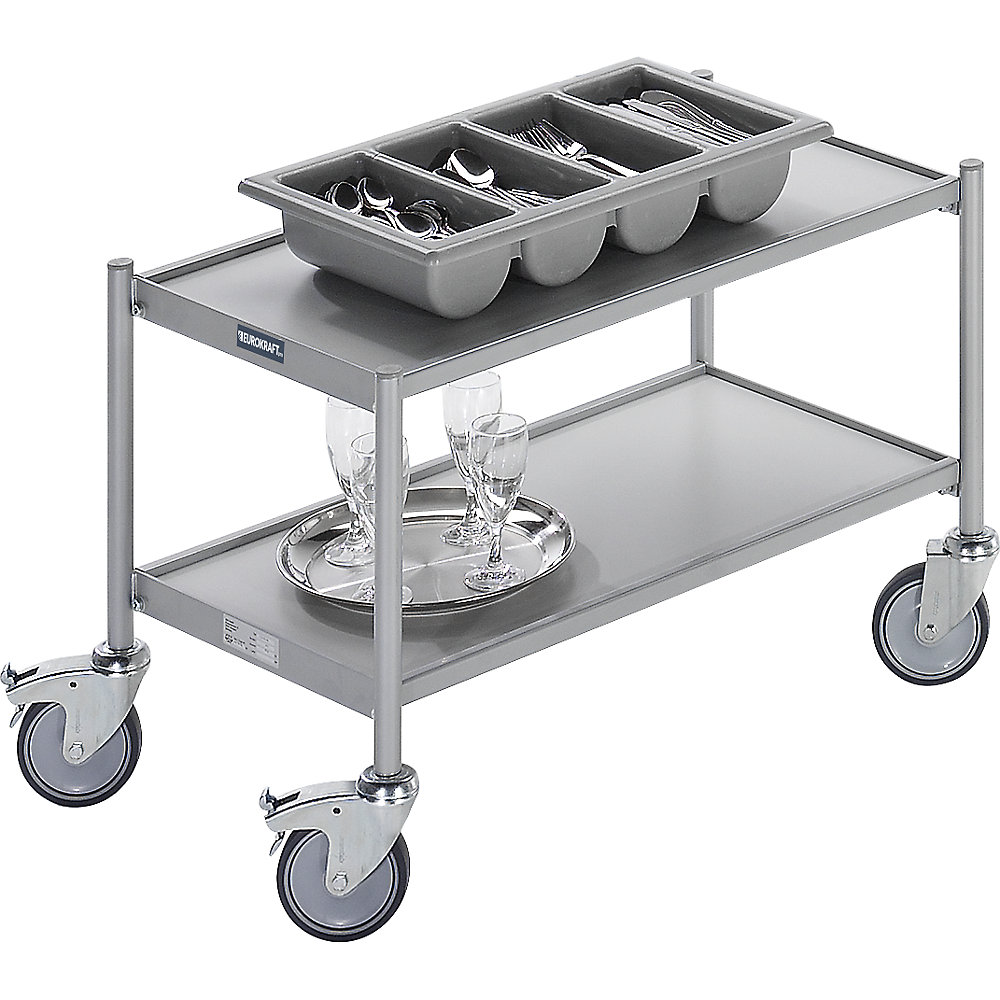 Chariot à plateaux, force 150 kg