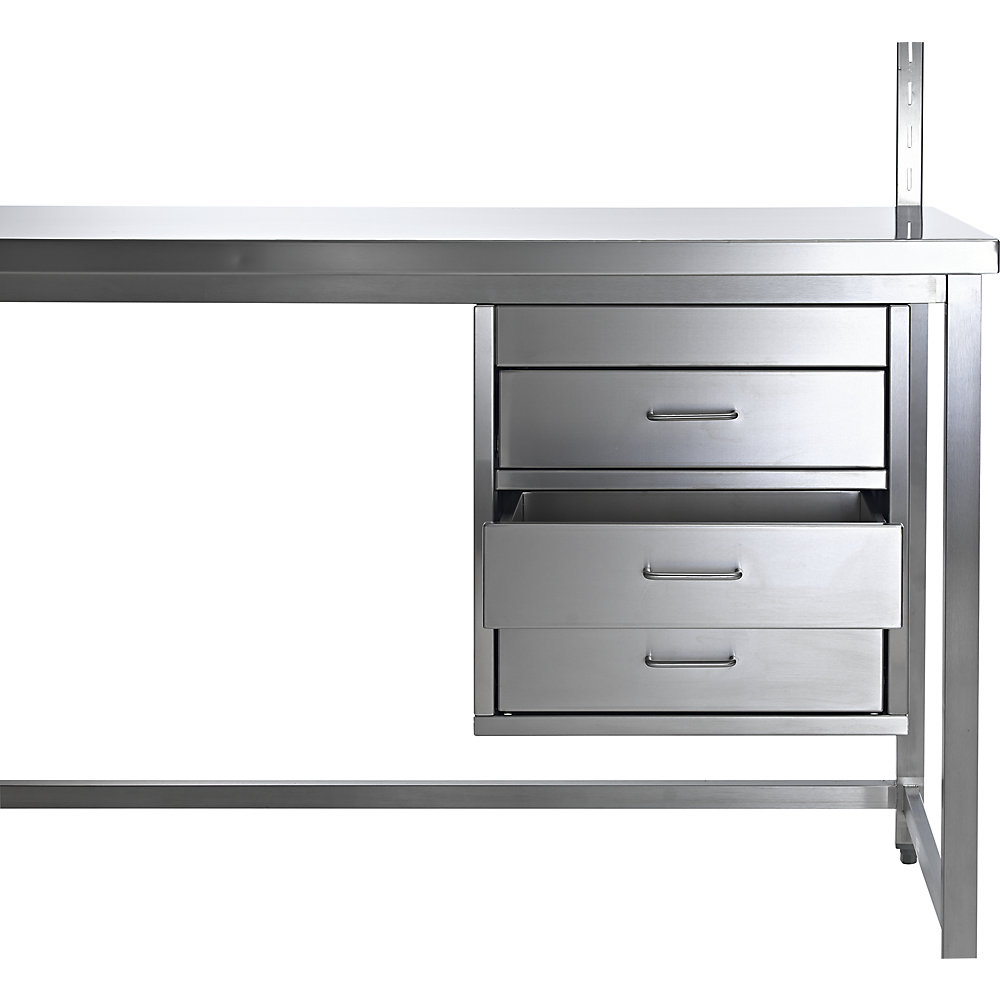 Bloc-tiroirs sous plateau