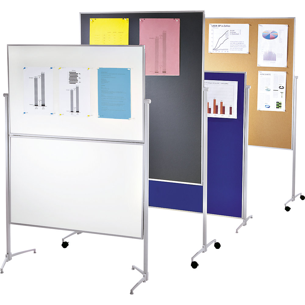 magnetoplan EVOLUTION plus Pinboard Gray 2