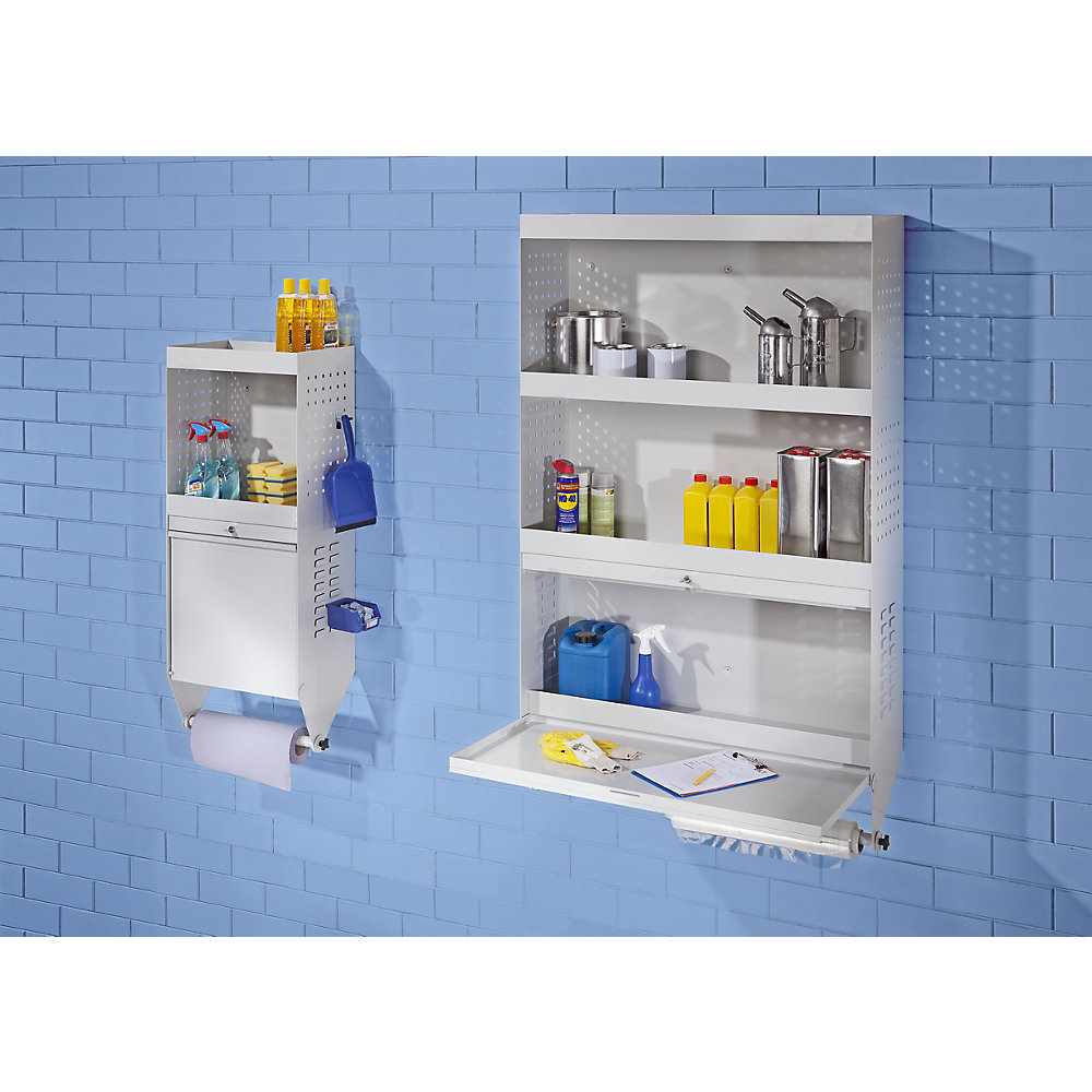 Kaiserkraft Tool Wall Cabinet Light Gray 2