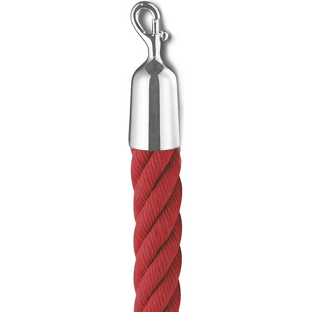 kaiserkett Barrier Rope 1.5 m Red Matte Nickel 2