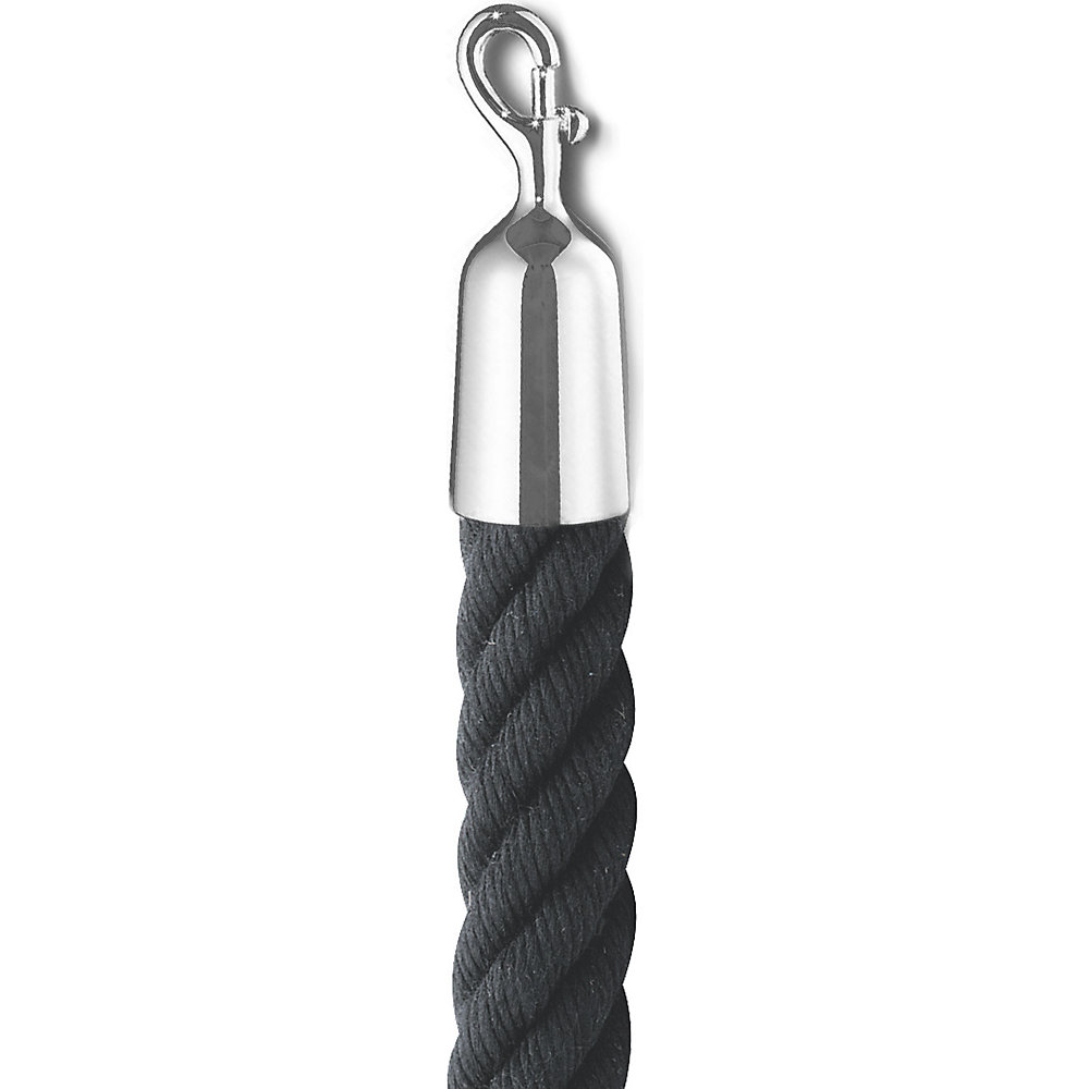kaiserk Barrier Rope 1.5 m Matte Nickel Black 2