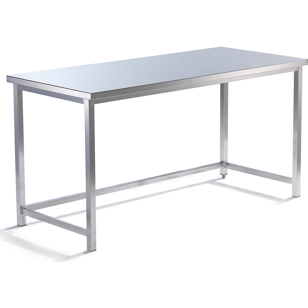 Table de travail en inox