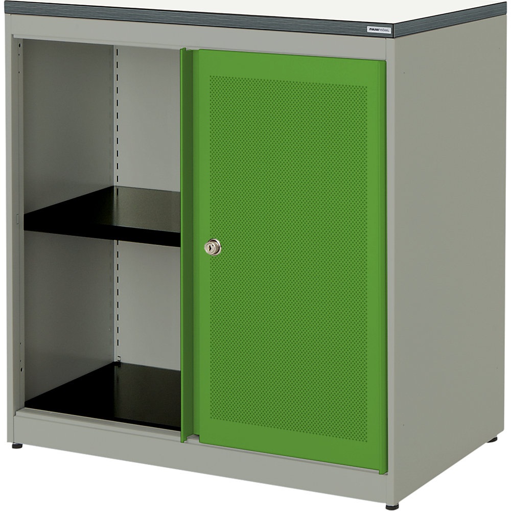 Armoire à portes coulissantes, à effet acoustique