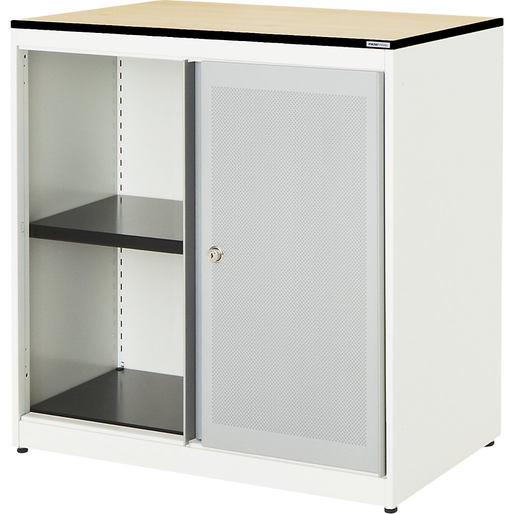 Armoire à portes coulissantes, à effet acoustique