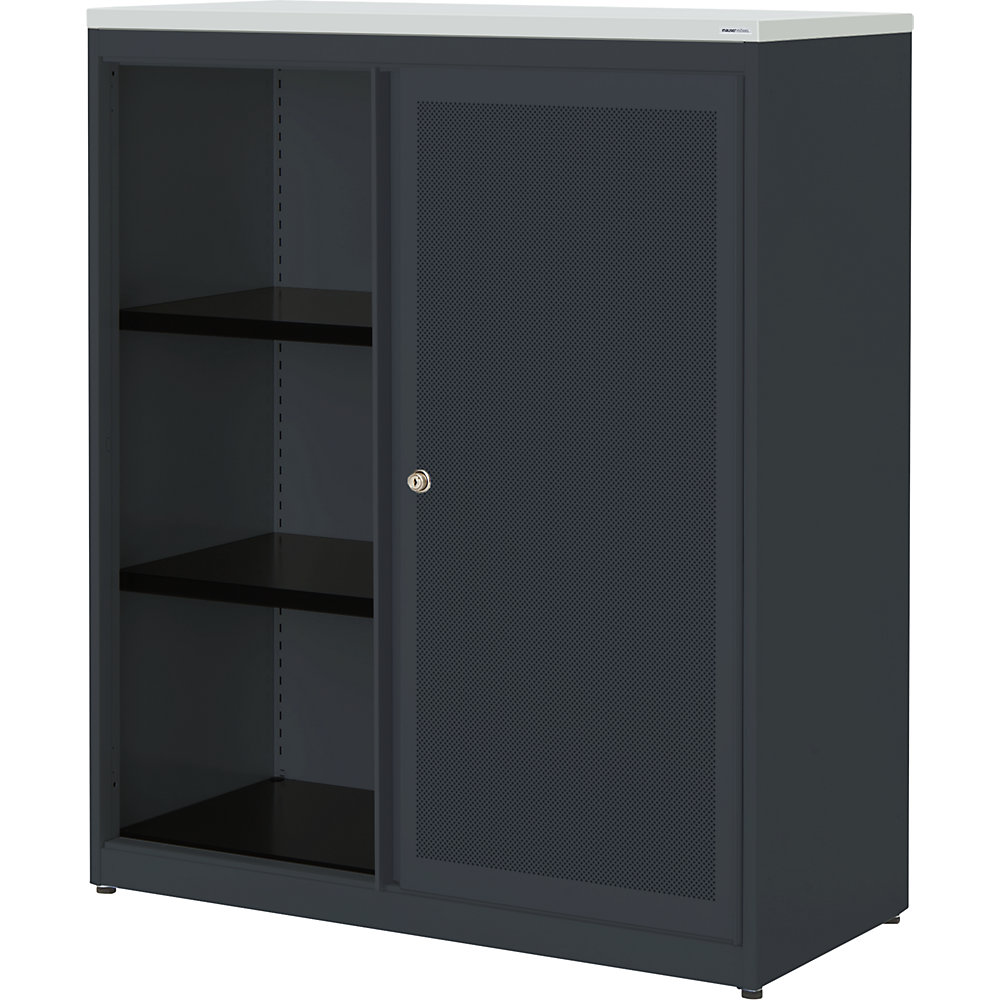 Armoire à portes coulissantes, à effet acoustique