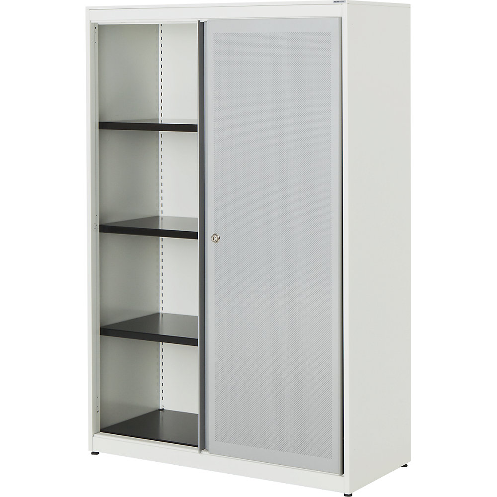 Armoire à portes coulissantes, à effet acoustique