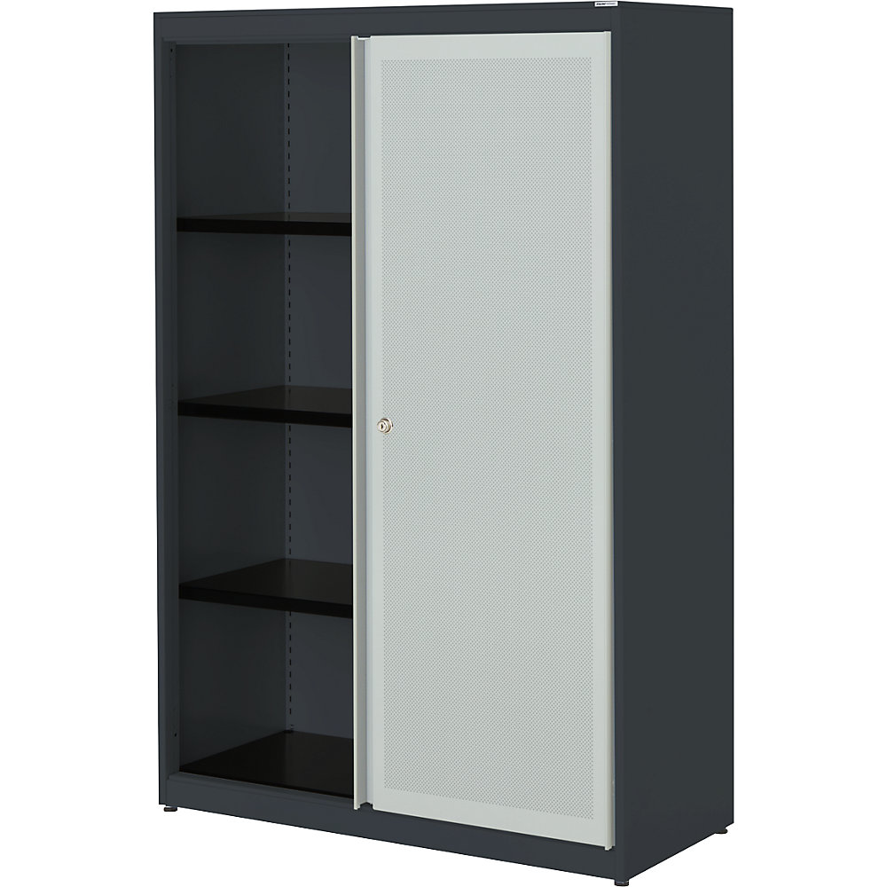 Armoire à portes coulissantes, à effet acoustique