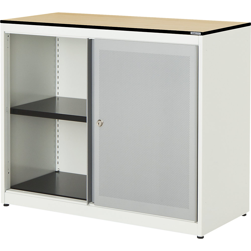 Armoire à portes coulissantes, à effet acoustique