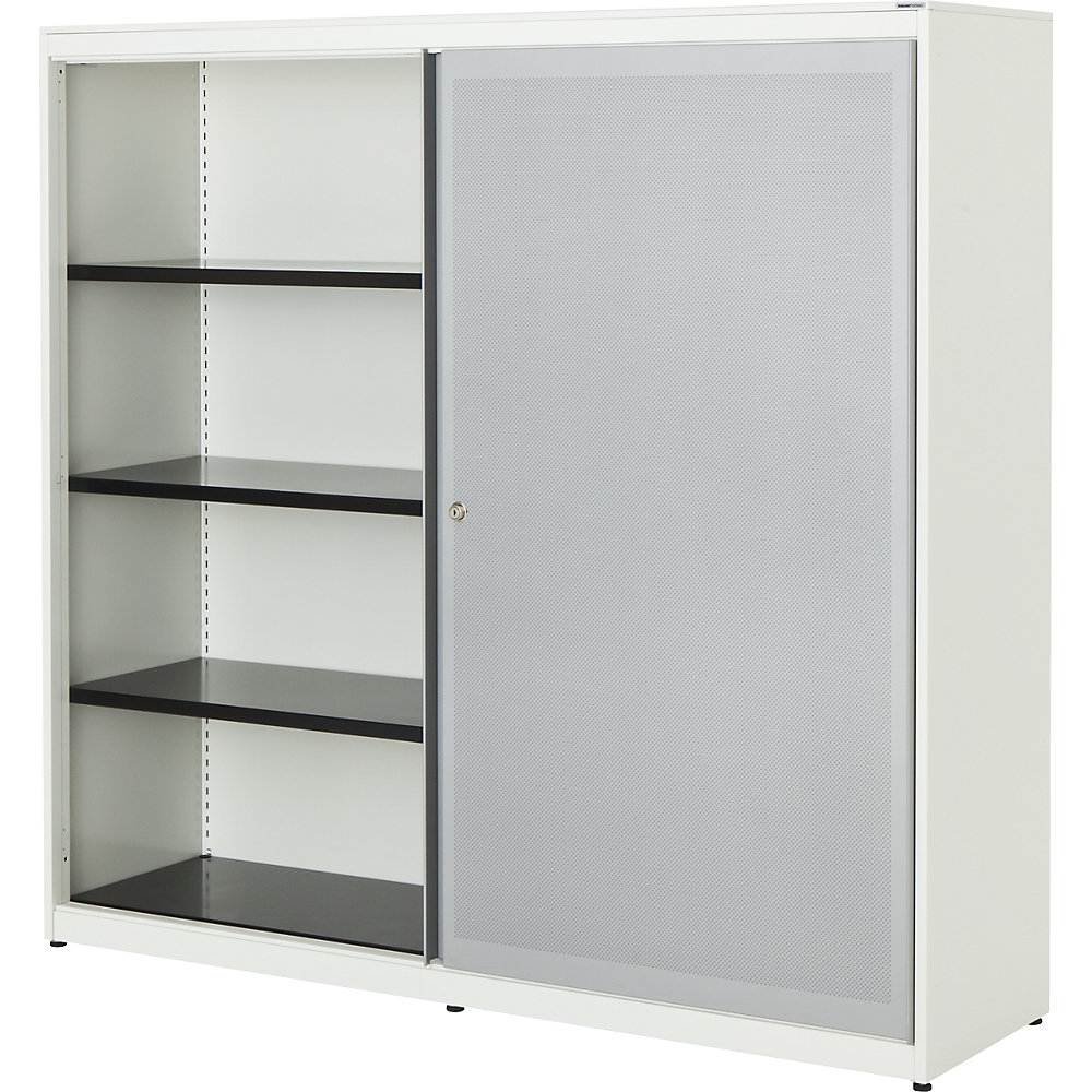 Armoire à portes coulissantes, à effet acoustique