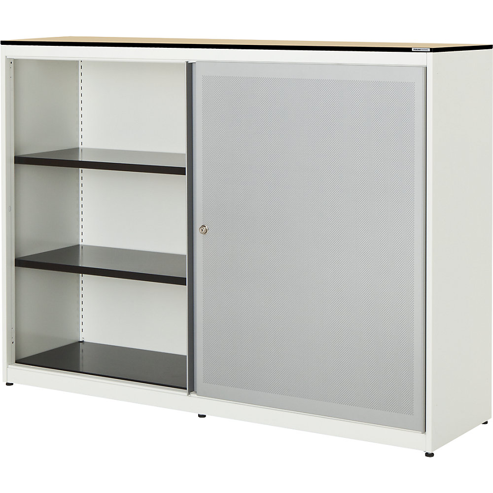 Armoire à portes coulissantes, à effet acoustique