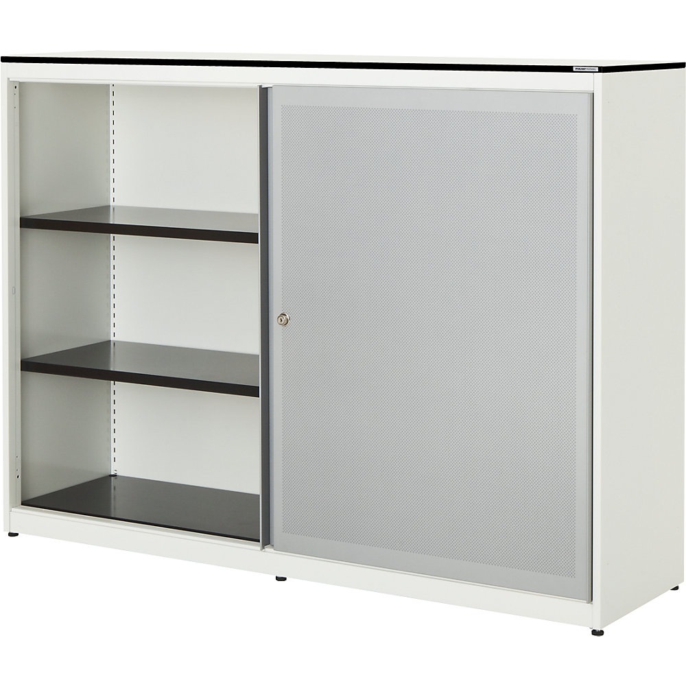 Armoire à portes coulissantes, à effet acoustique