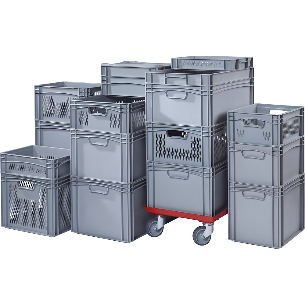 kaiserkraft Euronorm Container Grey 60x40x22cm 2