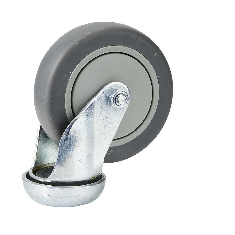 Rotella pivottante per GS93, Ø 100 mm, gomma piena