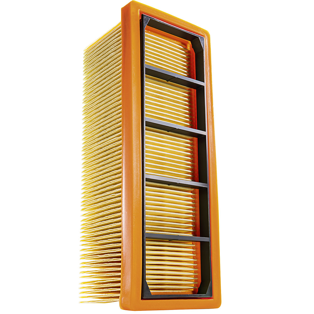Kärcher Concertina filter, for NT vacuum cleaner/multi-purpose vacuum cleaner, orange