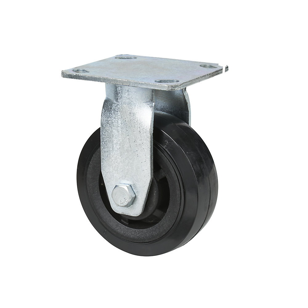 Rotella a supporto fisso per carrello portautensili, Ø 125 x 60 mm, per carrello per officina