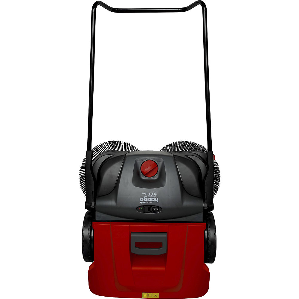 Kehrmaschine, Turbo-Kehrsystem, akkubetrieben, Modell 677 plus haaga 2