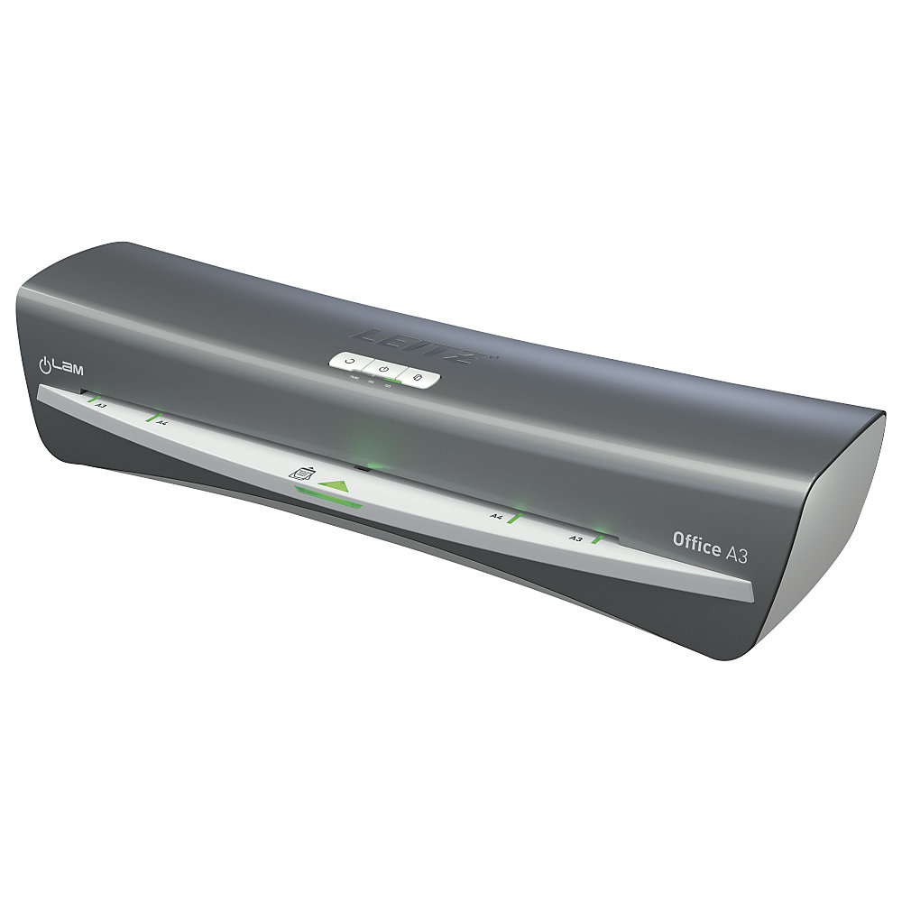Leitz Lamineringsmaskin Ilam Office A3 – Rask Oppvarming, Elegant Design (Ltz72530084, 1 Eske)